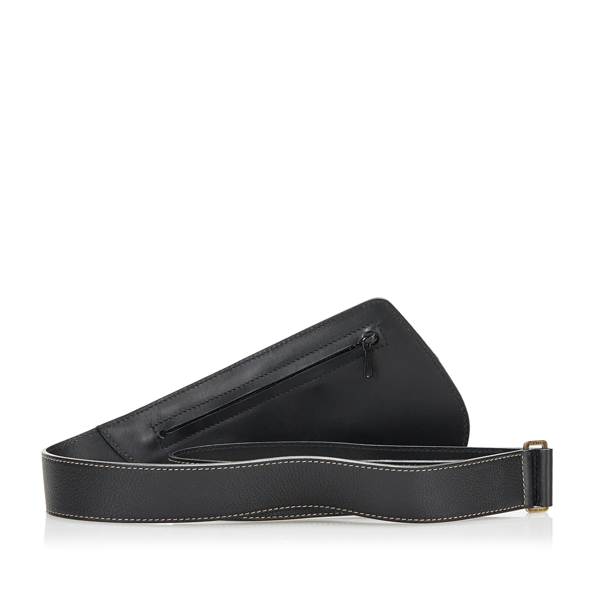 Dior Leather Saddle Belt