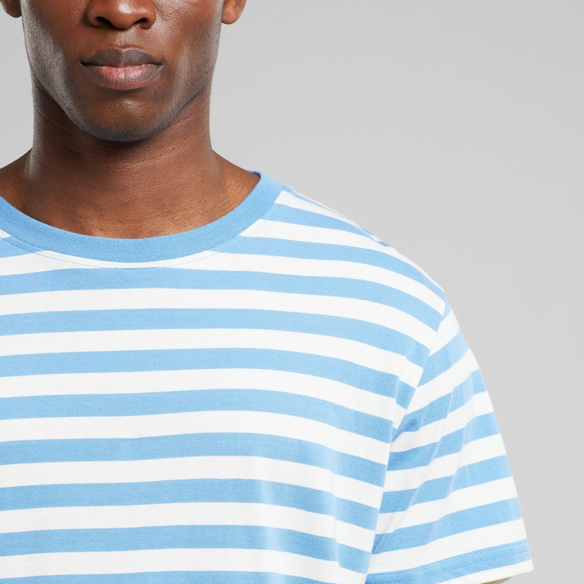 T-shirt Stockholm Stripes Della Blue