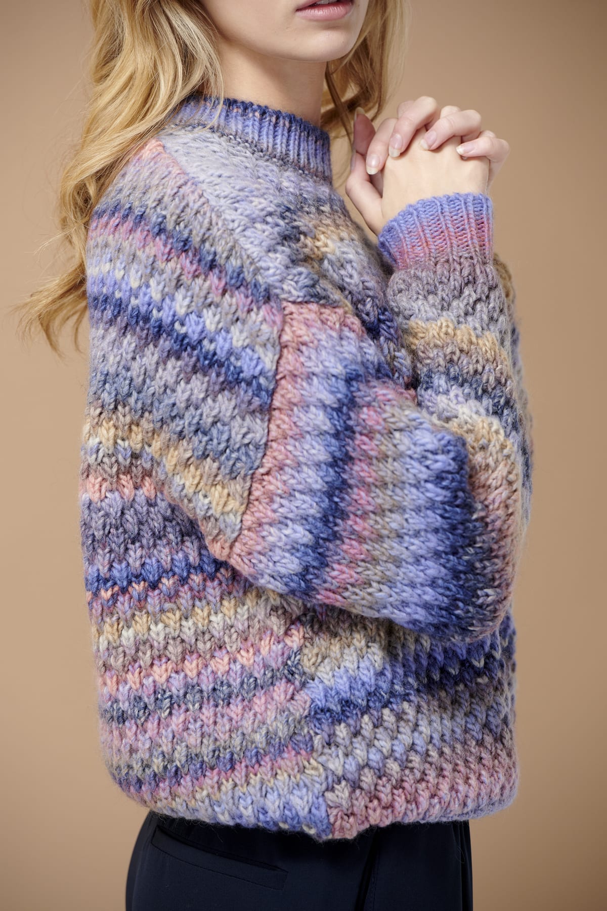 Gio Knit Sweater - Rainbow Mix