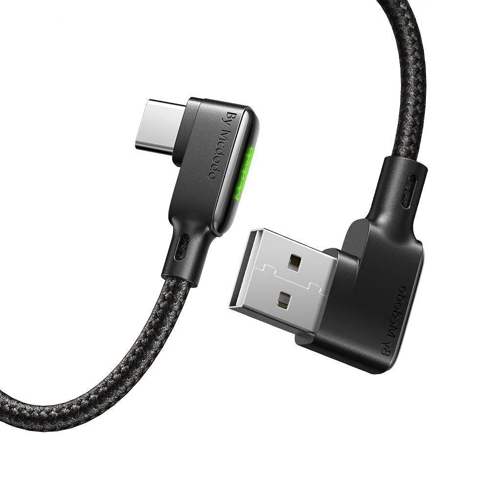 Vinklad Usb C Till Vinklad Usb A-kabel