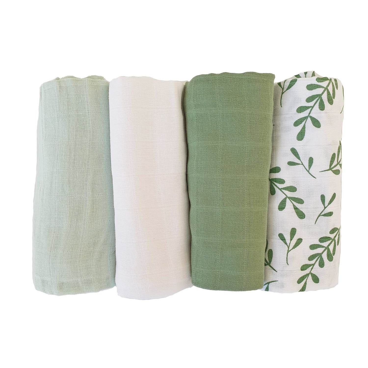 Muslin 4-pack Floral Gots