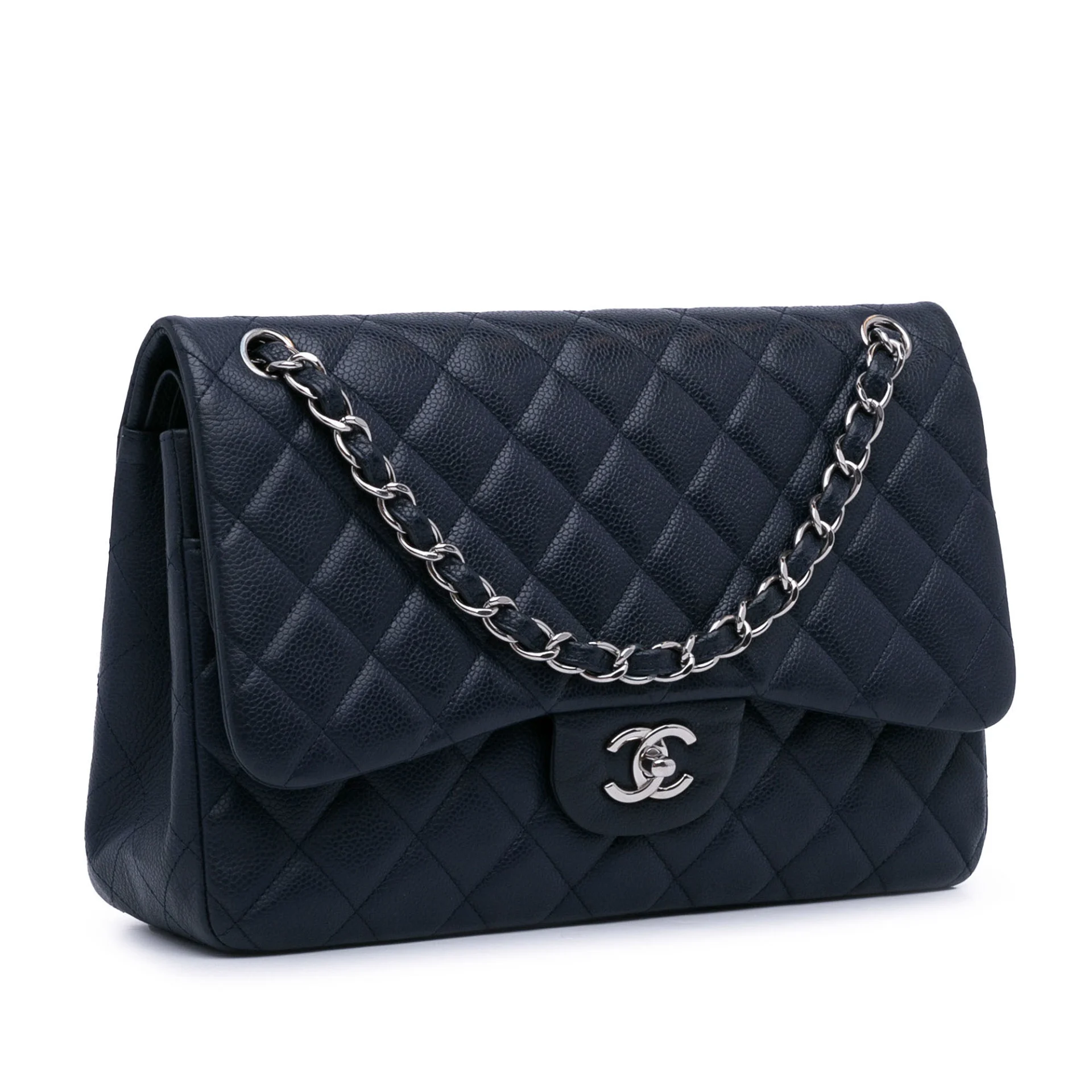 Chanel Jumbo Classic Caviar Double Flap