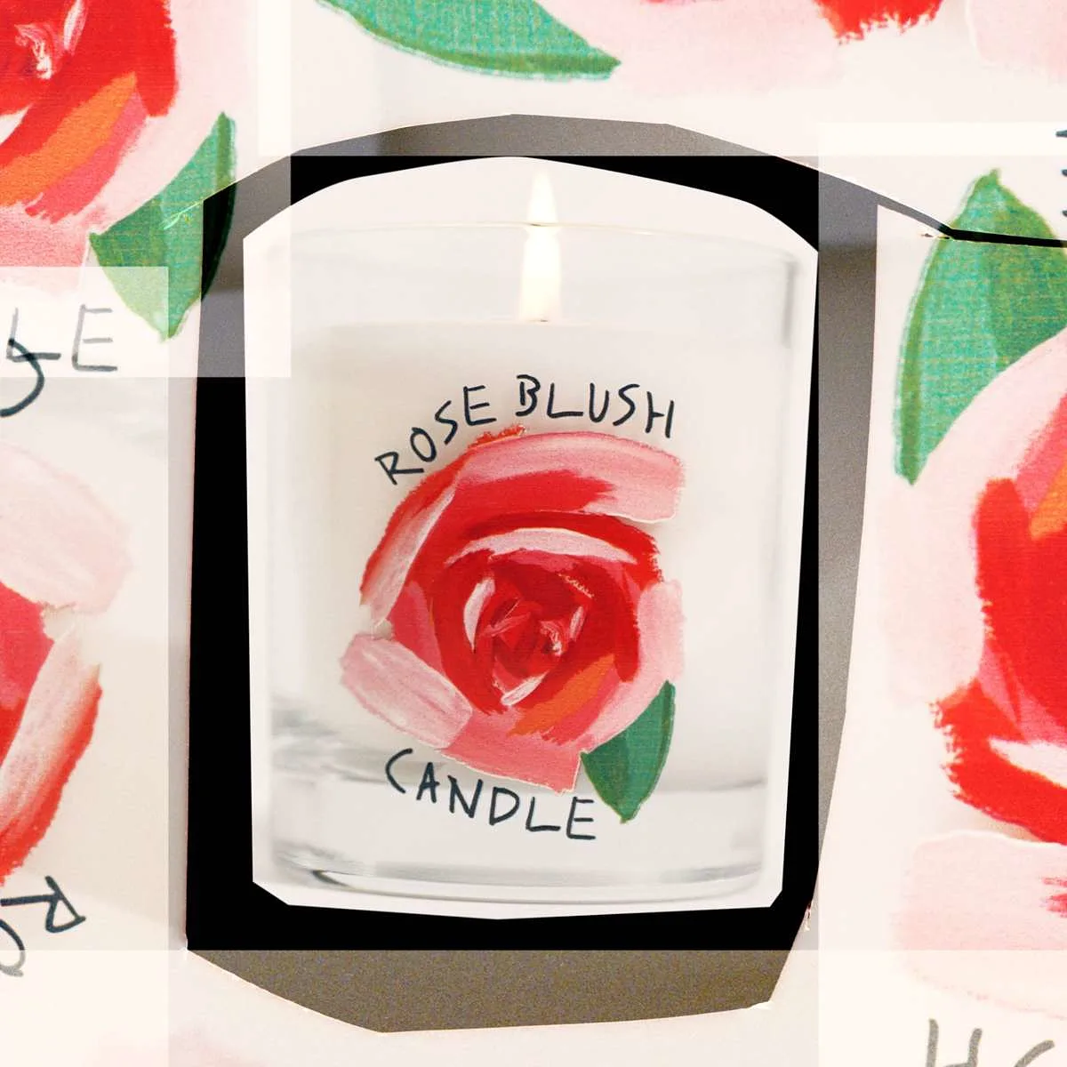 Rose Blush Home Candle