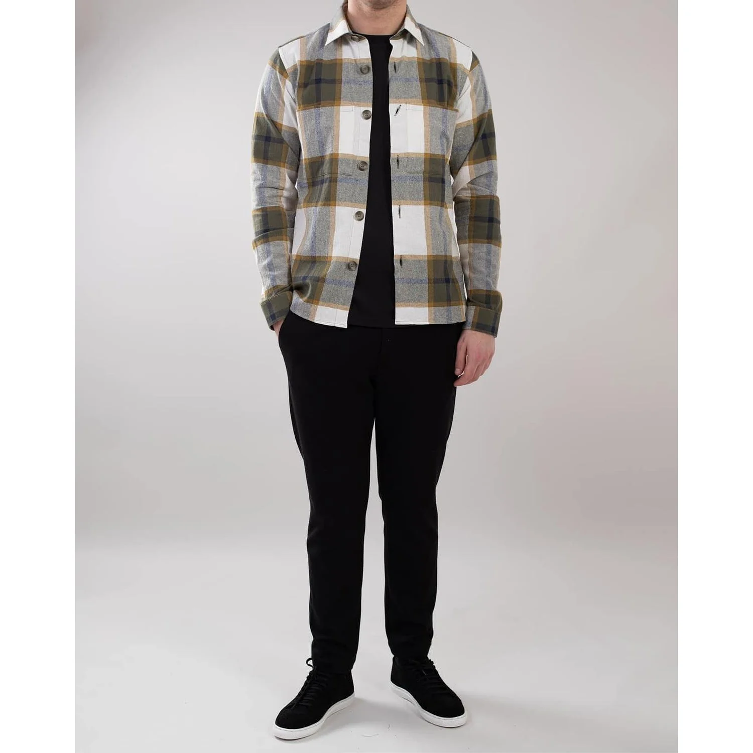 Micah Checked Overshirt