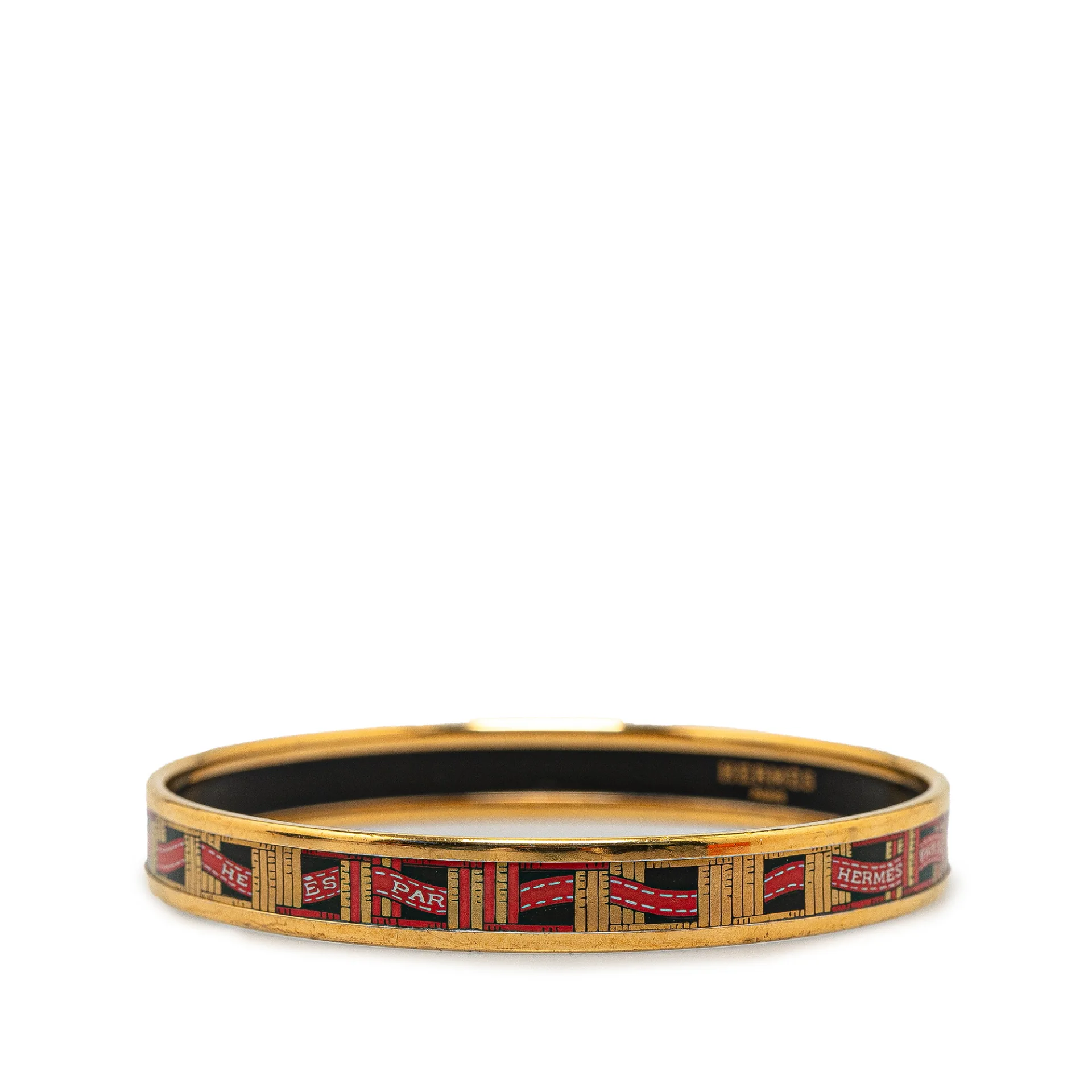 Hermès Narrow Enamel Bangle