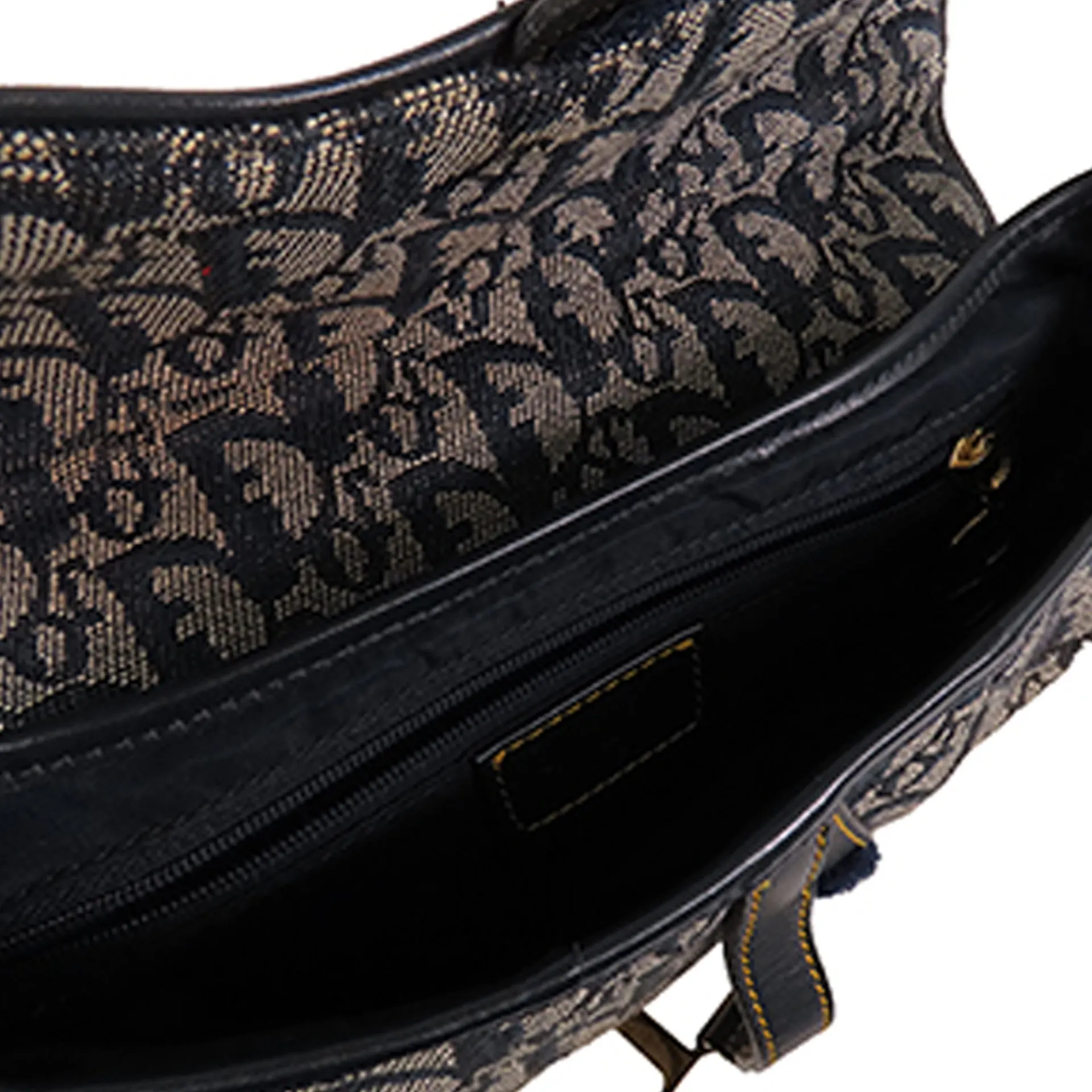 Dior Oblique Canvas Saddle