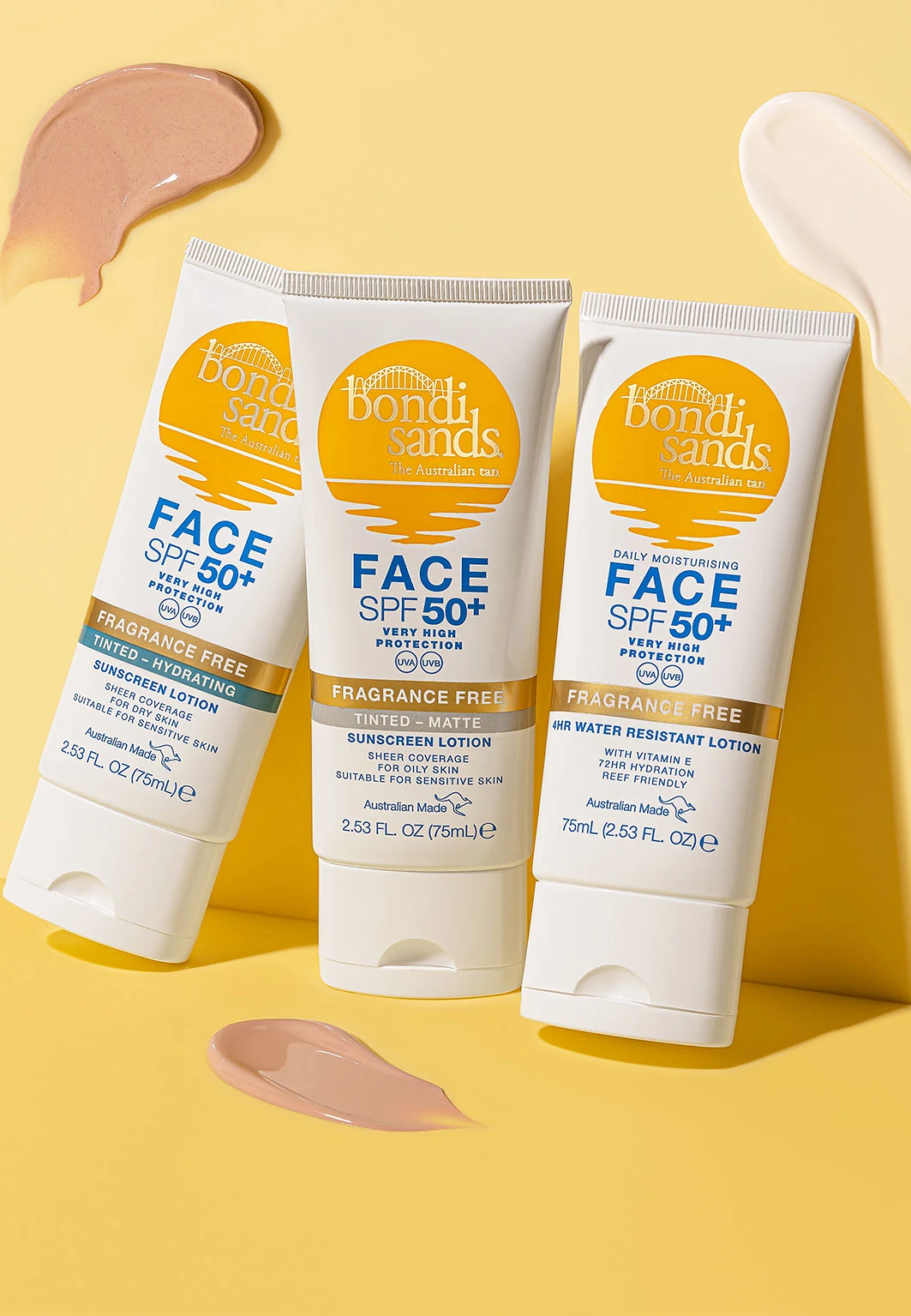 SPF 50+ Hydrating Tinted Face Lotion