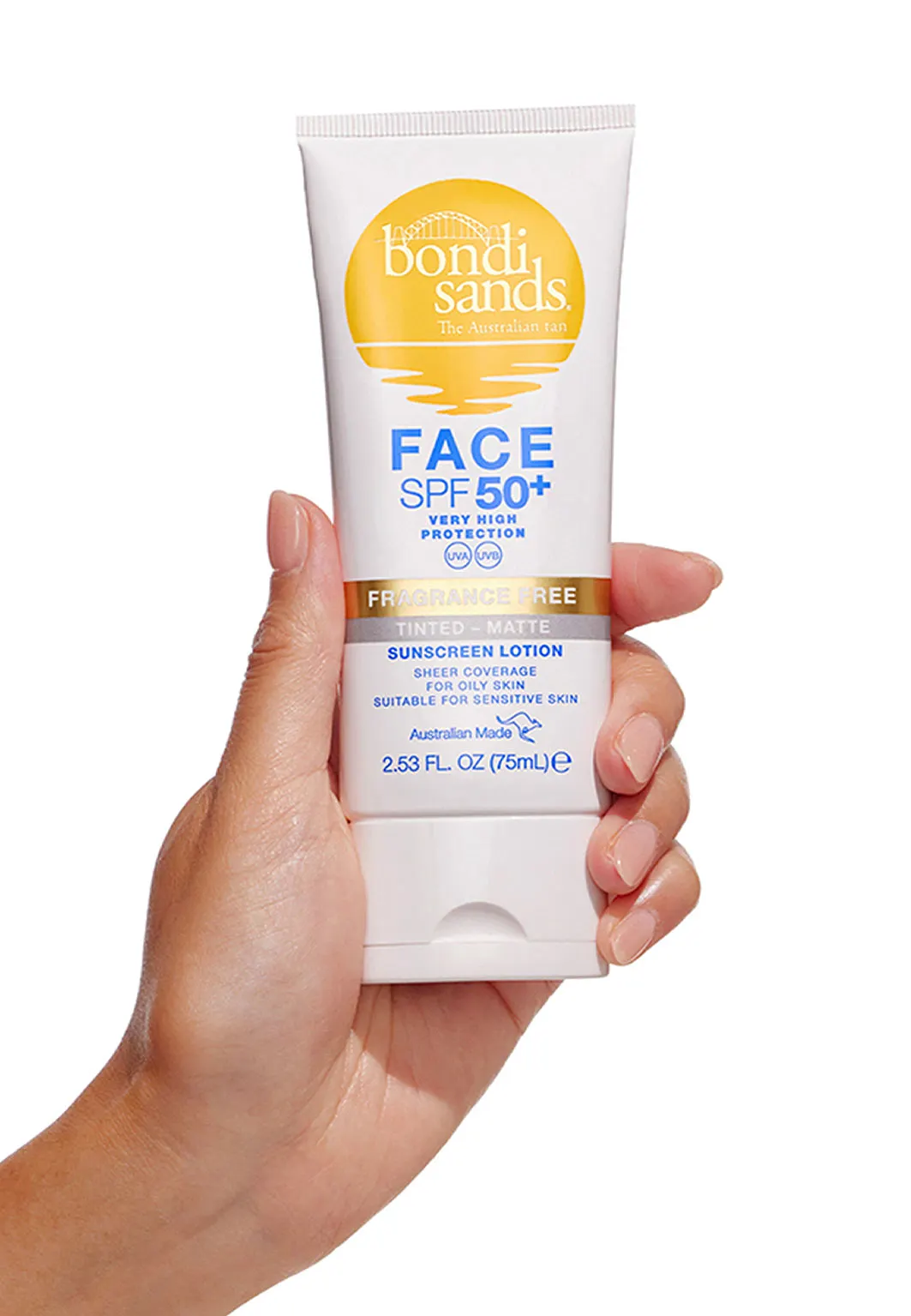 SPF 50+ Matte Tinted Face Lotion