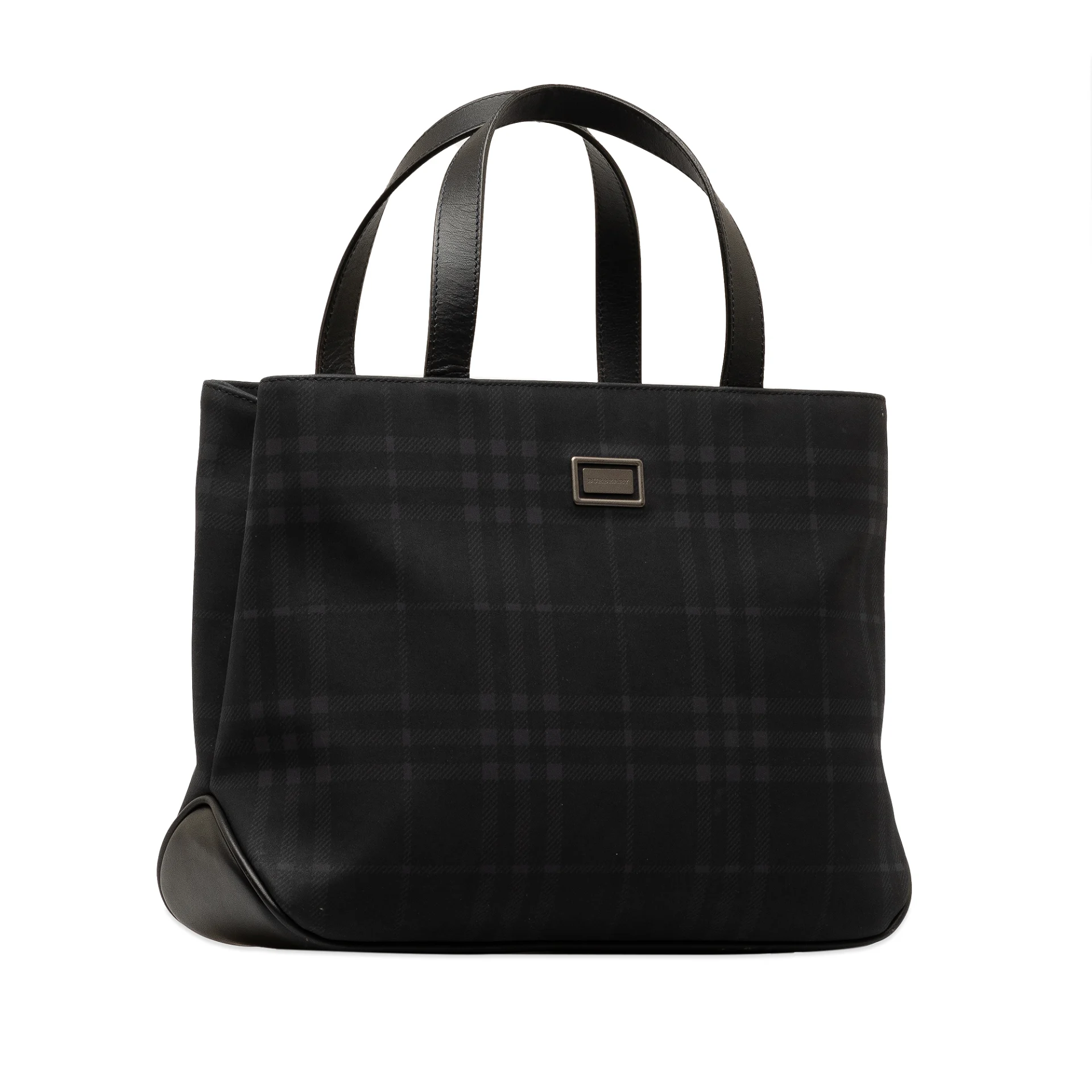 Burberry Smoke Check Handbag