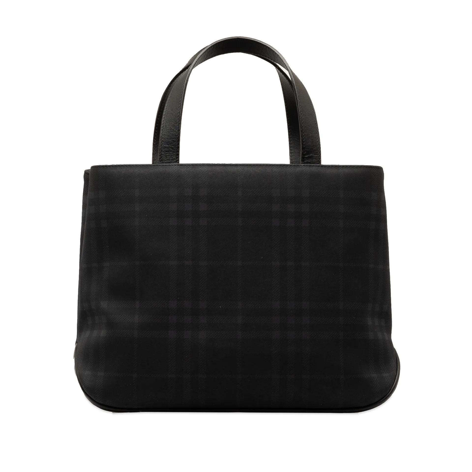 Burberry Smoke Check Handbag