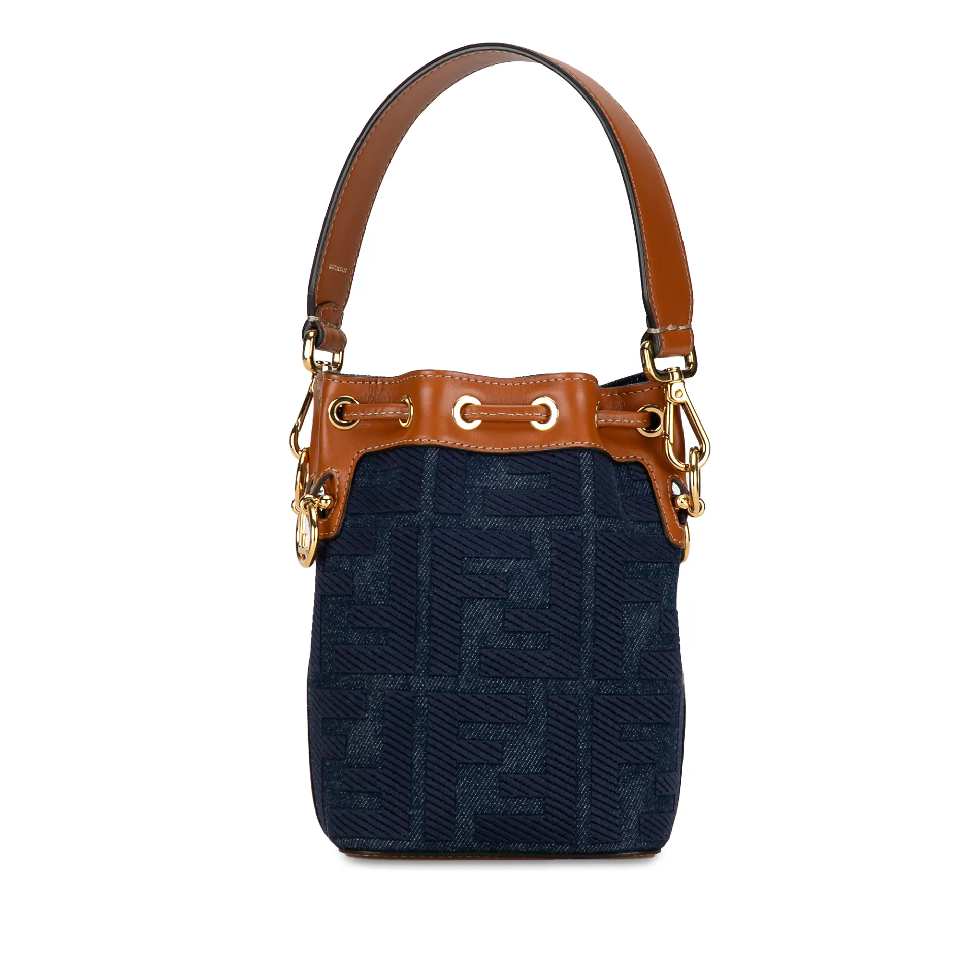 Fendi Mini Denim Zucca Mon Tresor