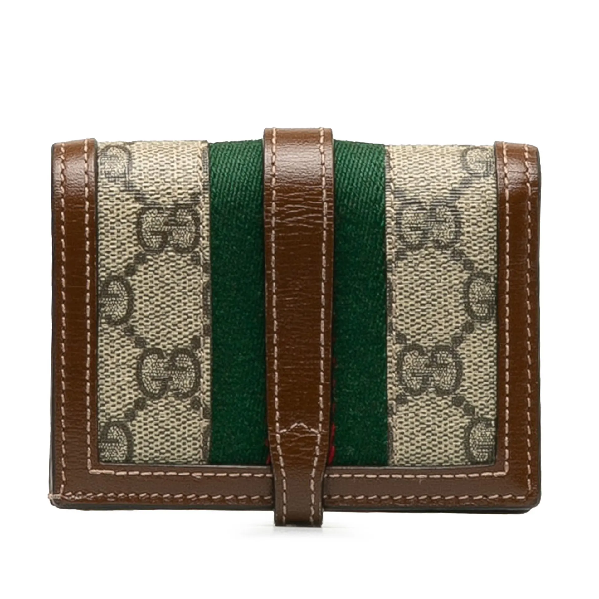 Gucci Gg Supreme Jackie 1961 Compact Wallet