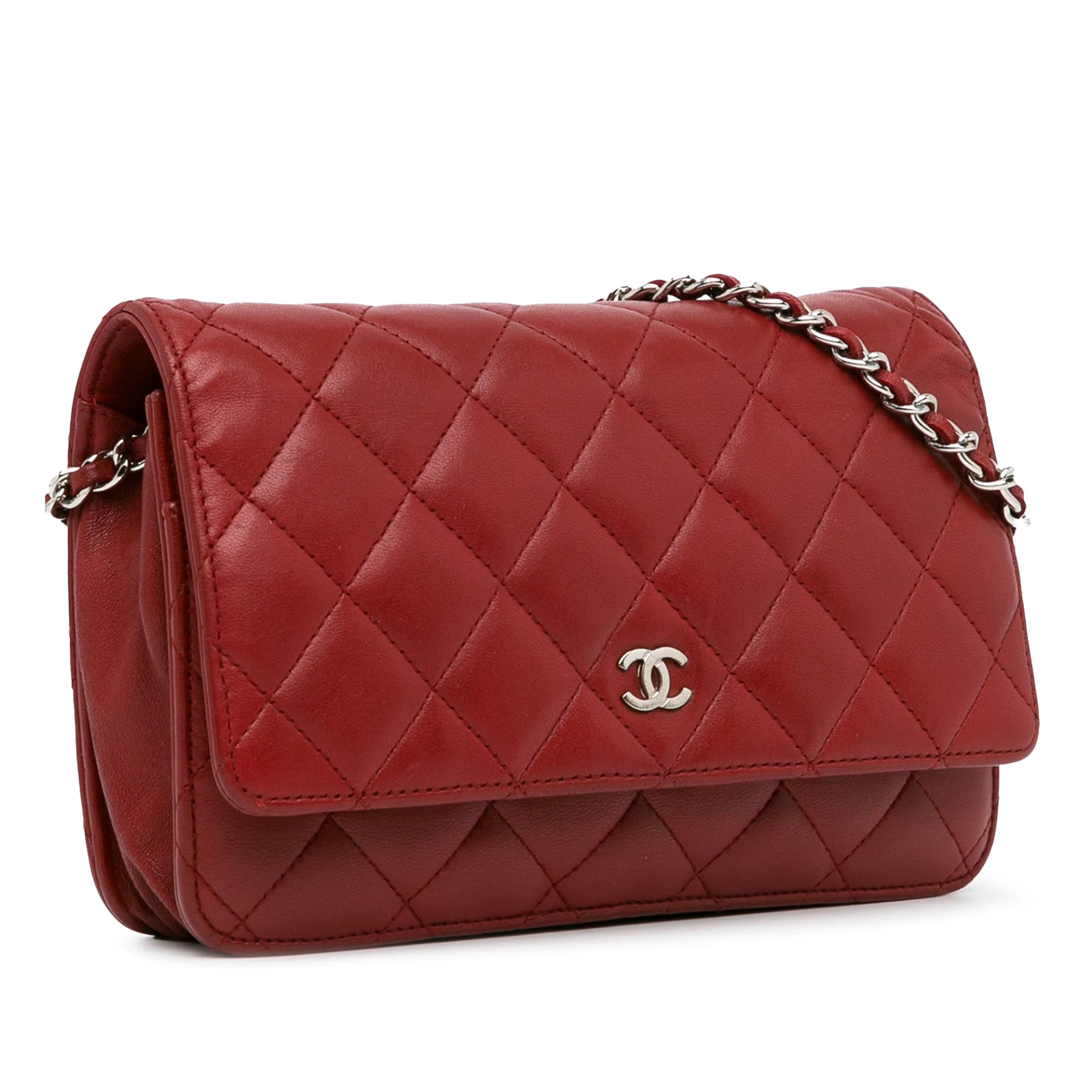 Chanel Classic Lambskin Wallet On Chain