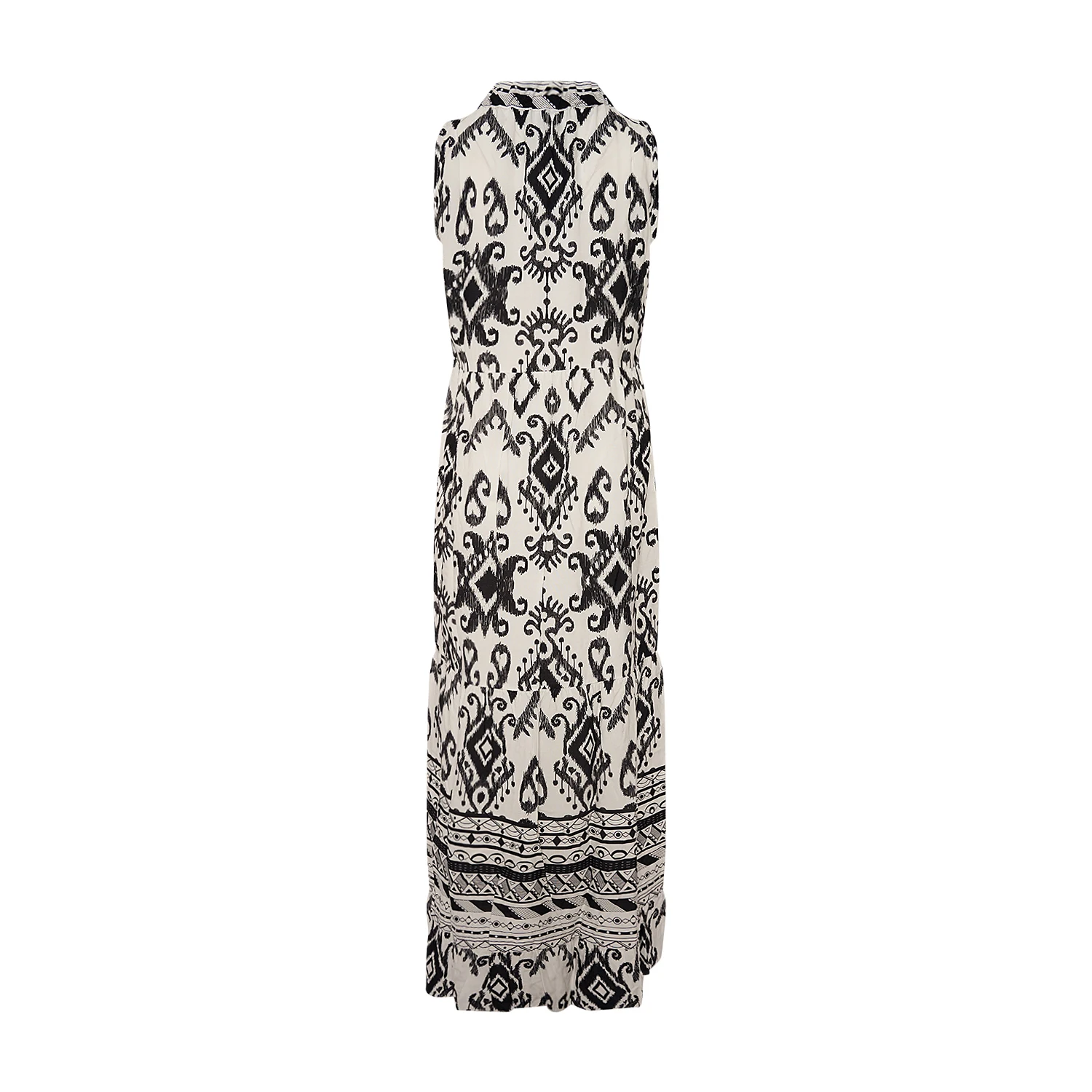 Emma, Dress, Viscose - Black/white