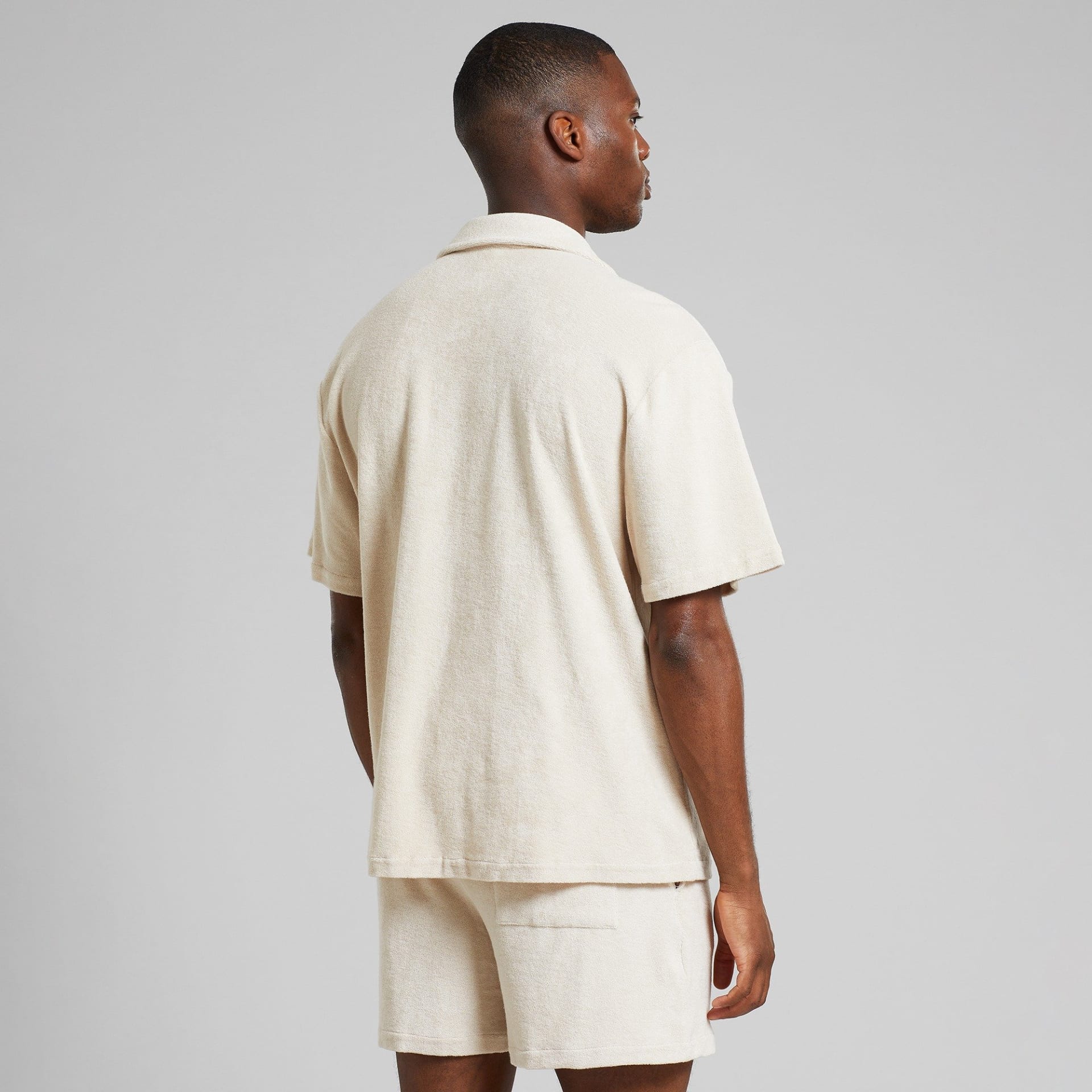 Terry Shirt Marstrand Oat White