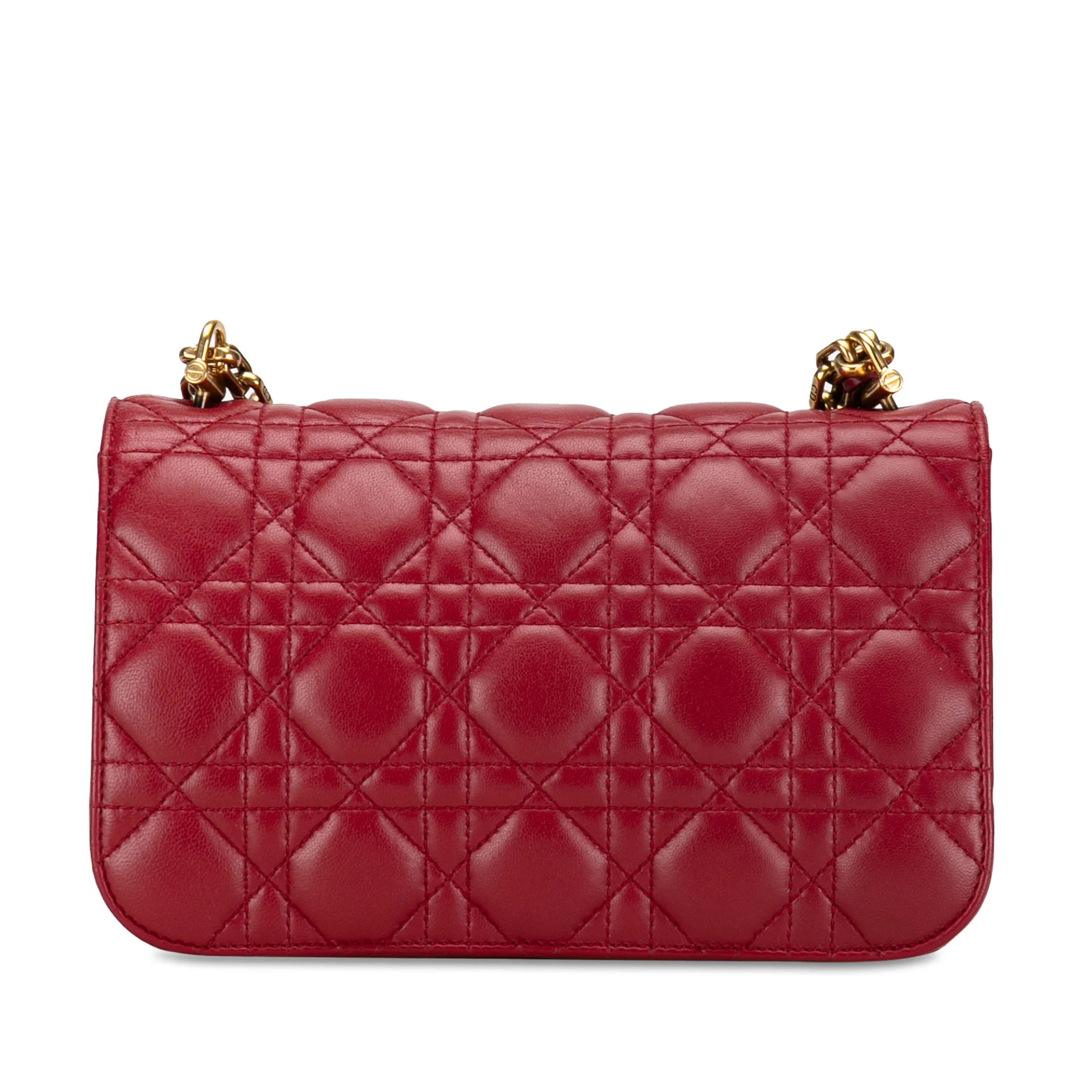 Dior Small Lambskin Cannage Dioraddict Flap