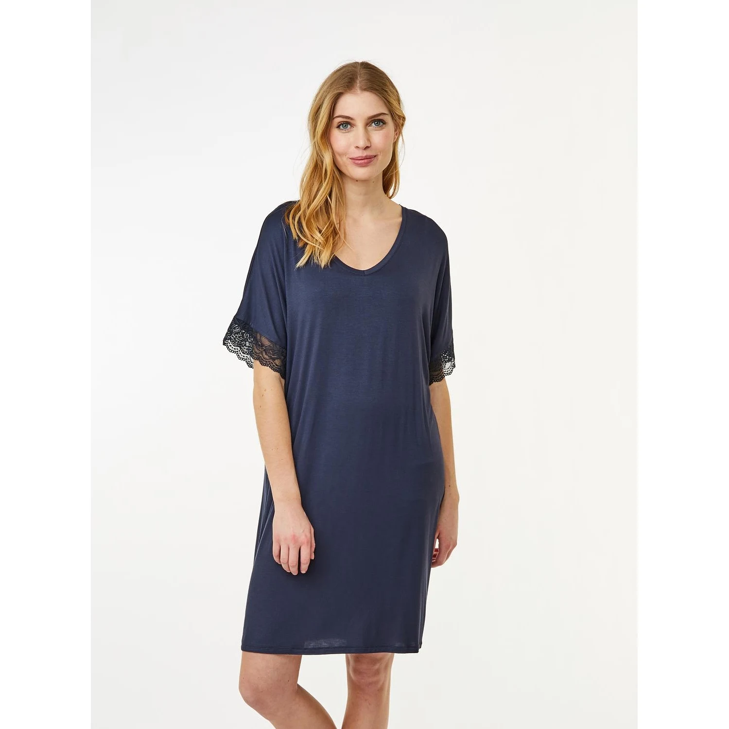 Ccdk Lucille Dress Dark Navy