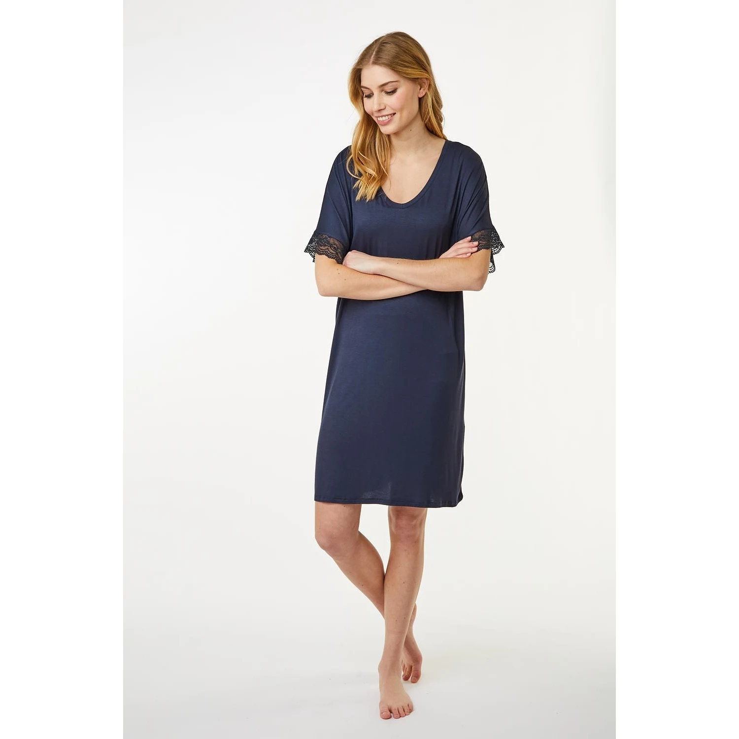 Ccdk Lucille Dress Dark Navy