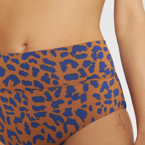 Bikini Pants Slite Leopard