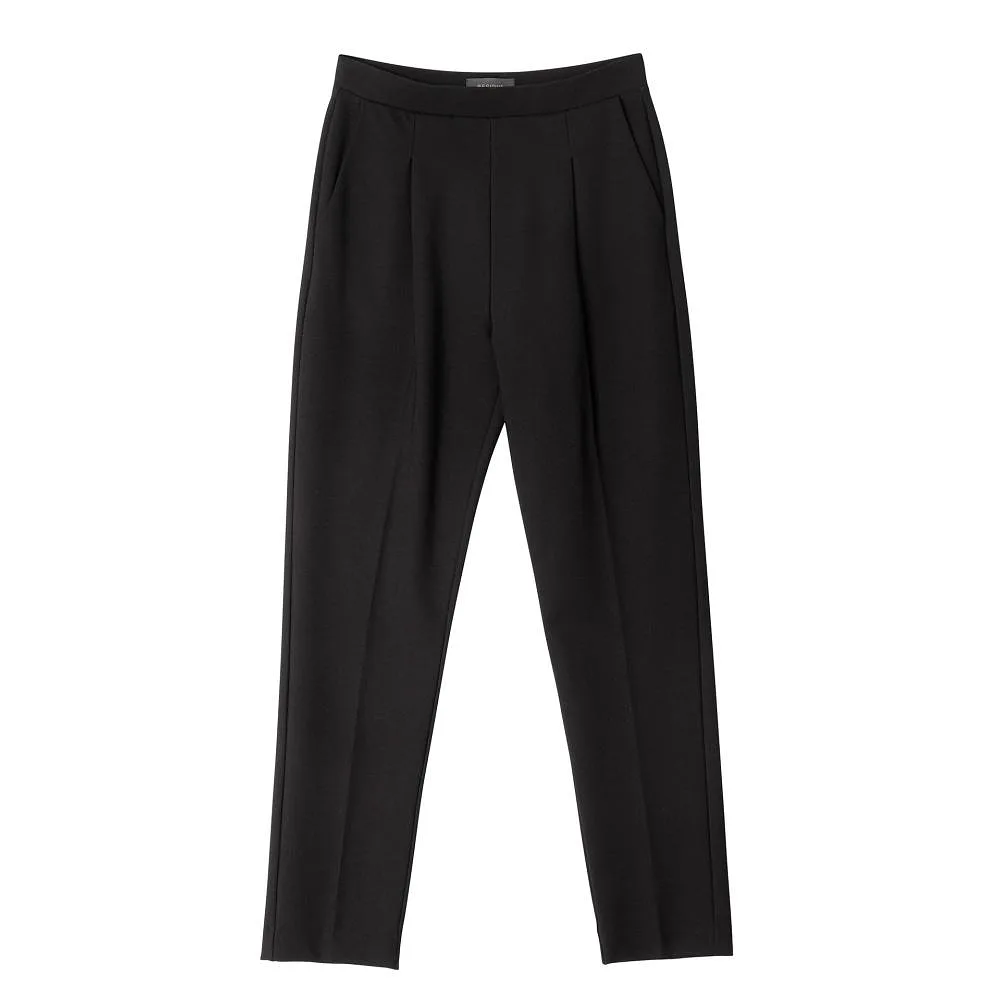 Lee Pleat Pants - Black