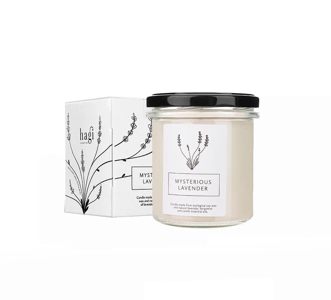 Mysterious Lavender Soy Candle