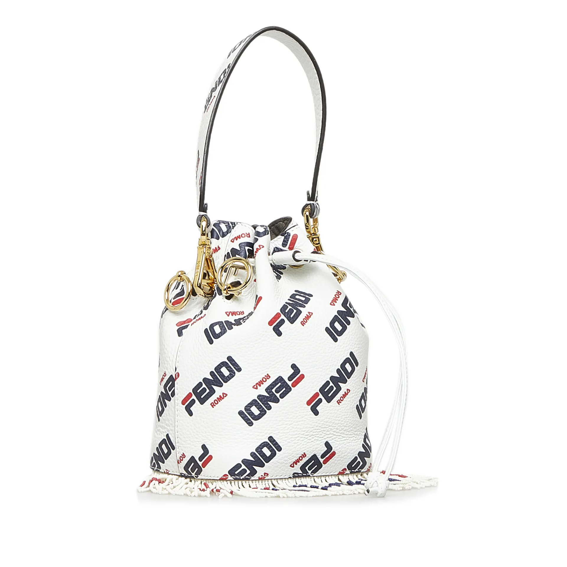 Fendi Fendi X Fila Mania Mini Mon Tresor Bucket Bag