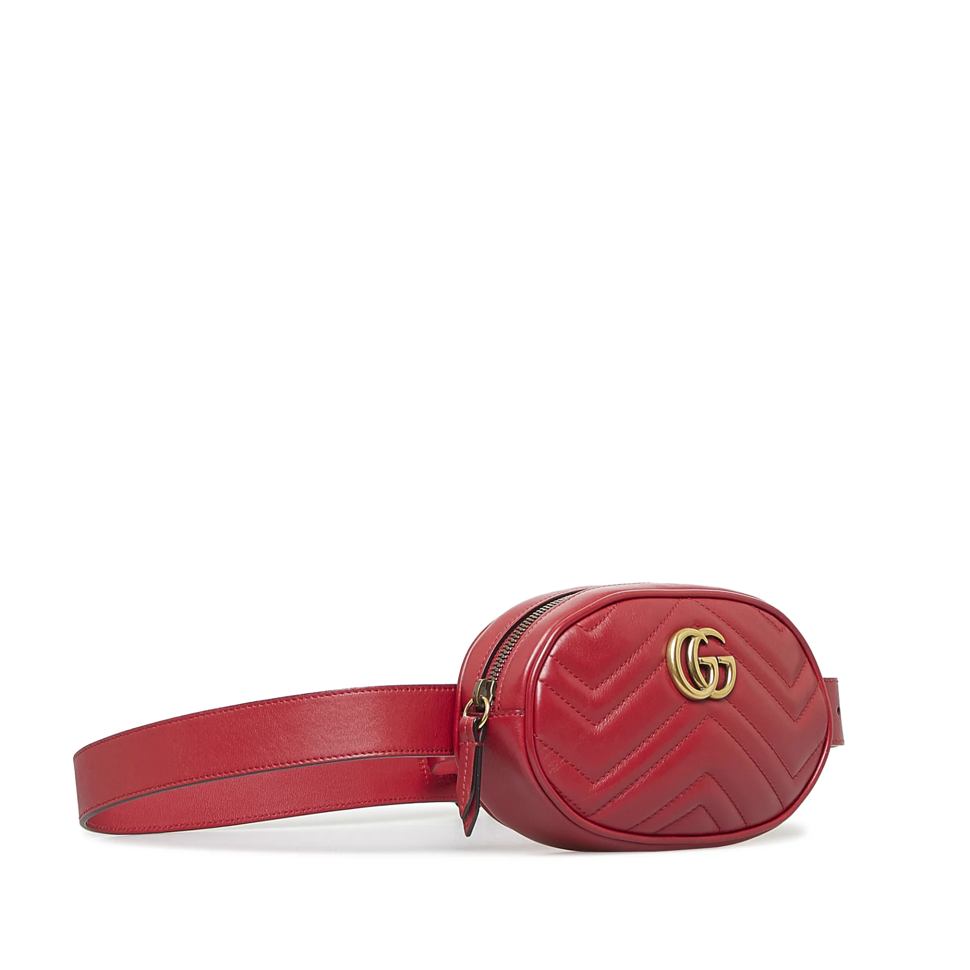 Gucci Gg Marmont Matelasse Belt Bag