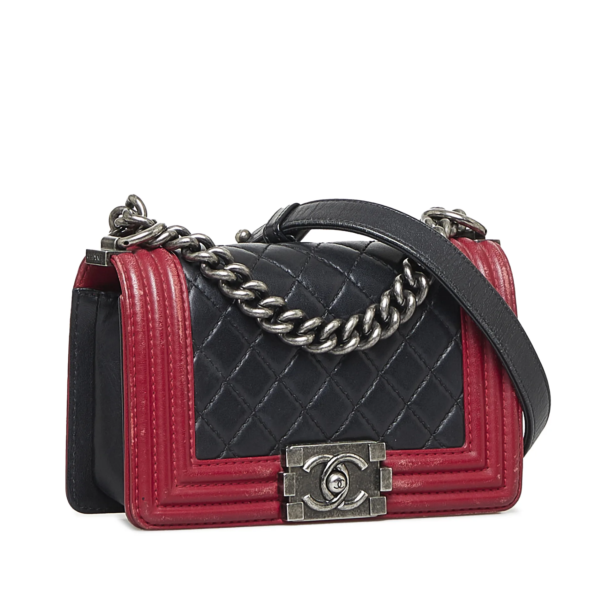 Chanel Small Bicolor Boy