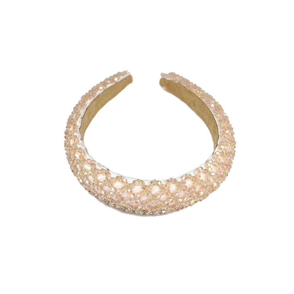 Diadem Med Fasetterade Stenar 3 Cm