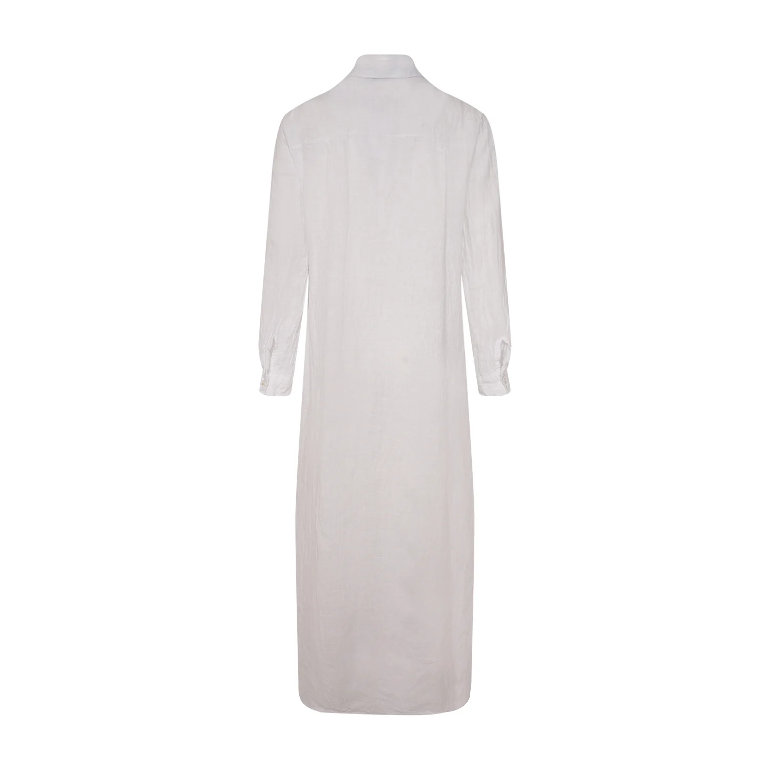 Abbey, Dress, Linen - White