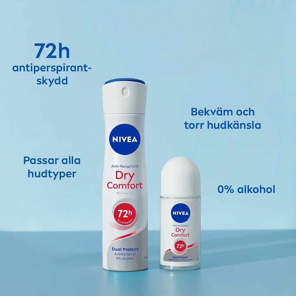 Antiperspirant Deo Roll on Dry Comfort 50 ml NIVEA