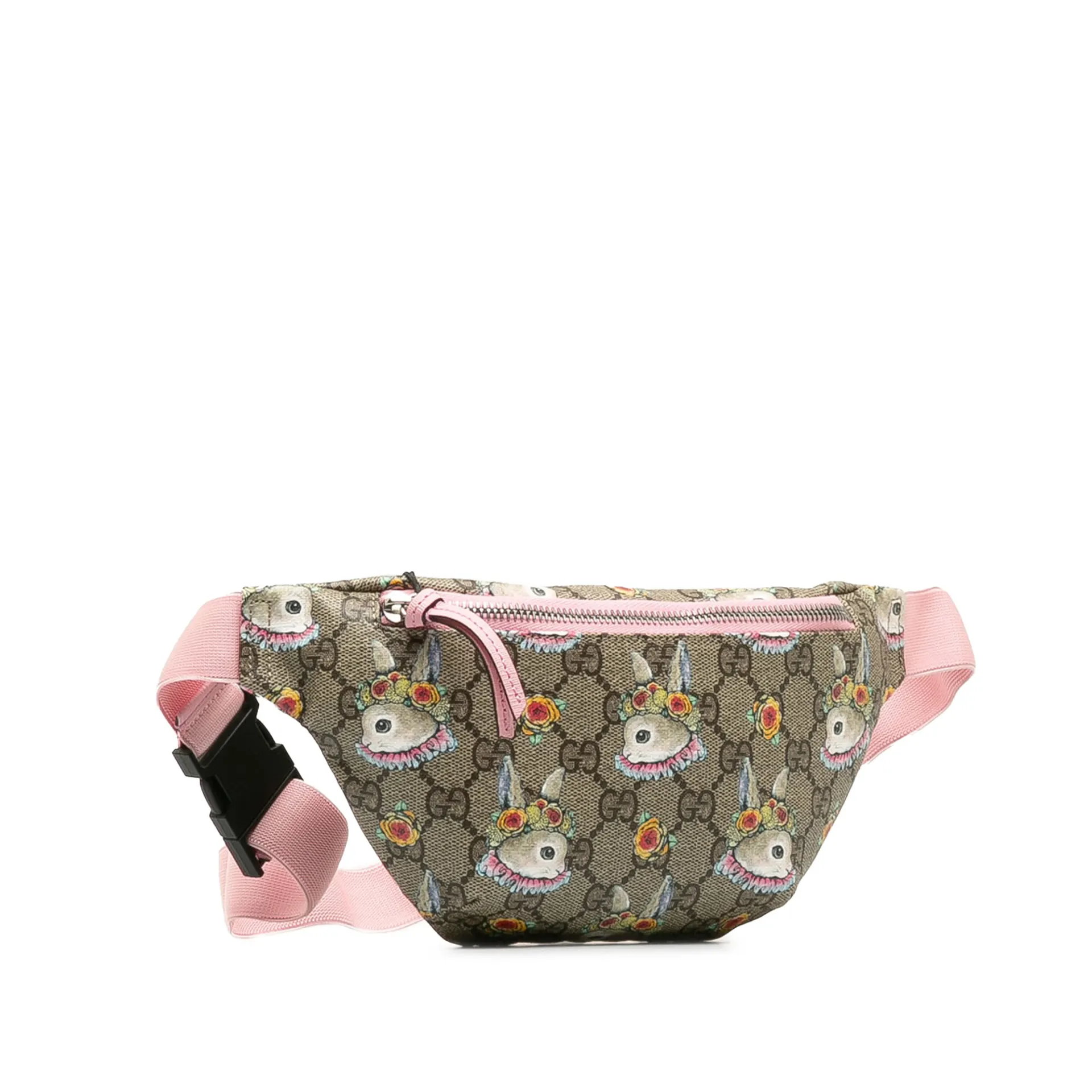 Gucci X Higuchi Yoko Gg Supreme Rabbit Childrens Belt Bag