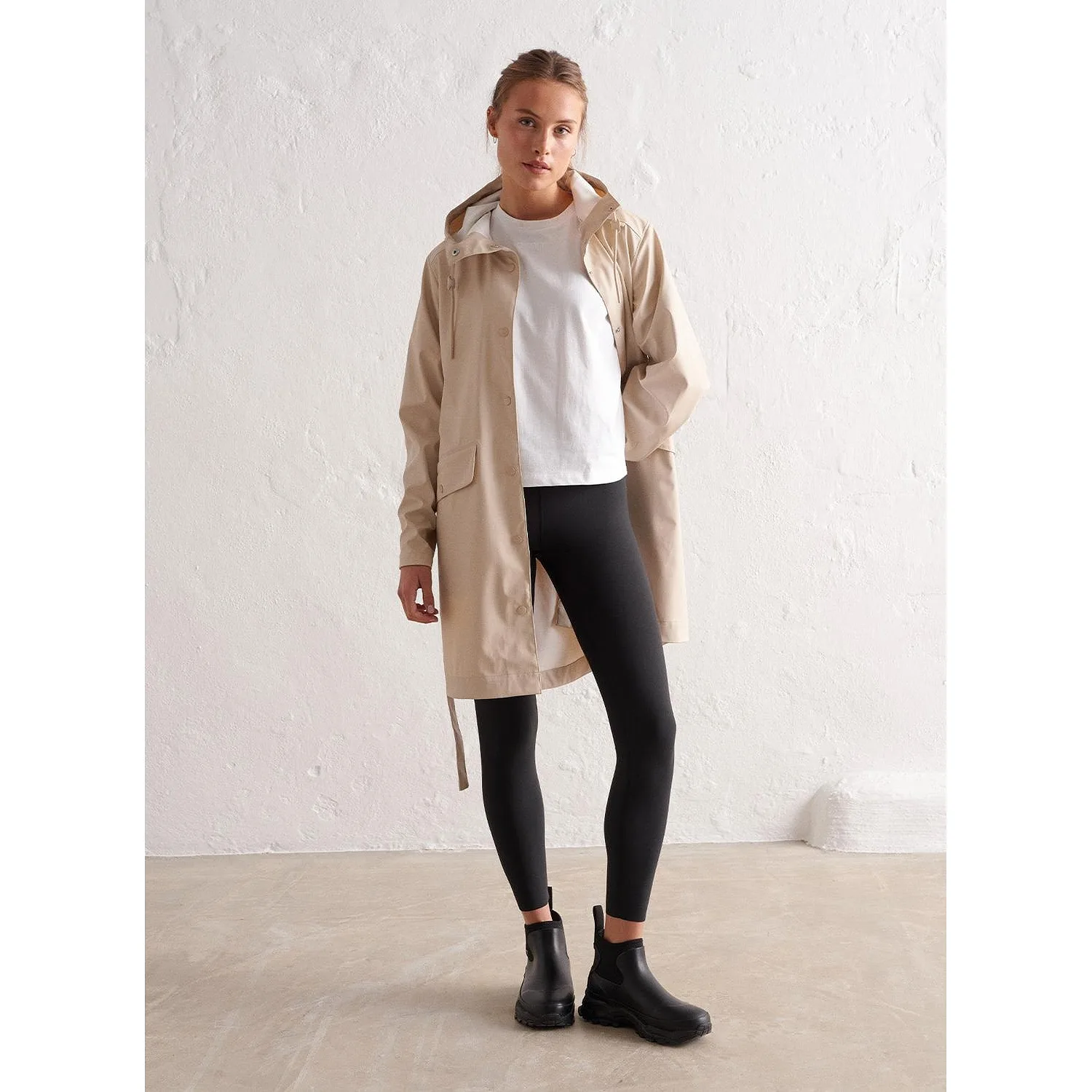 Café Au Lait Rain Jacket