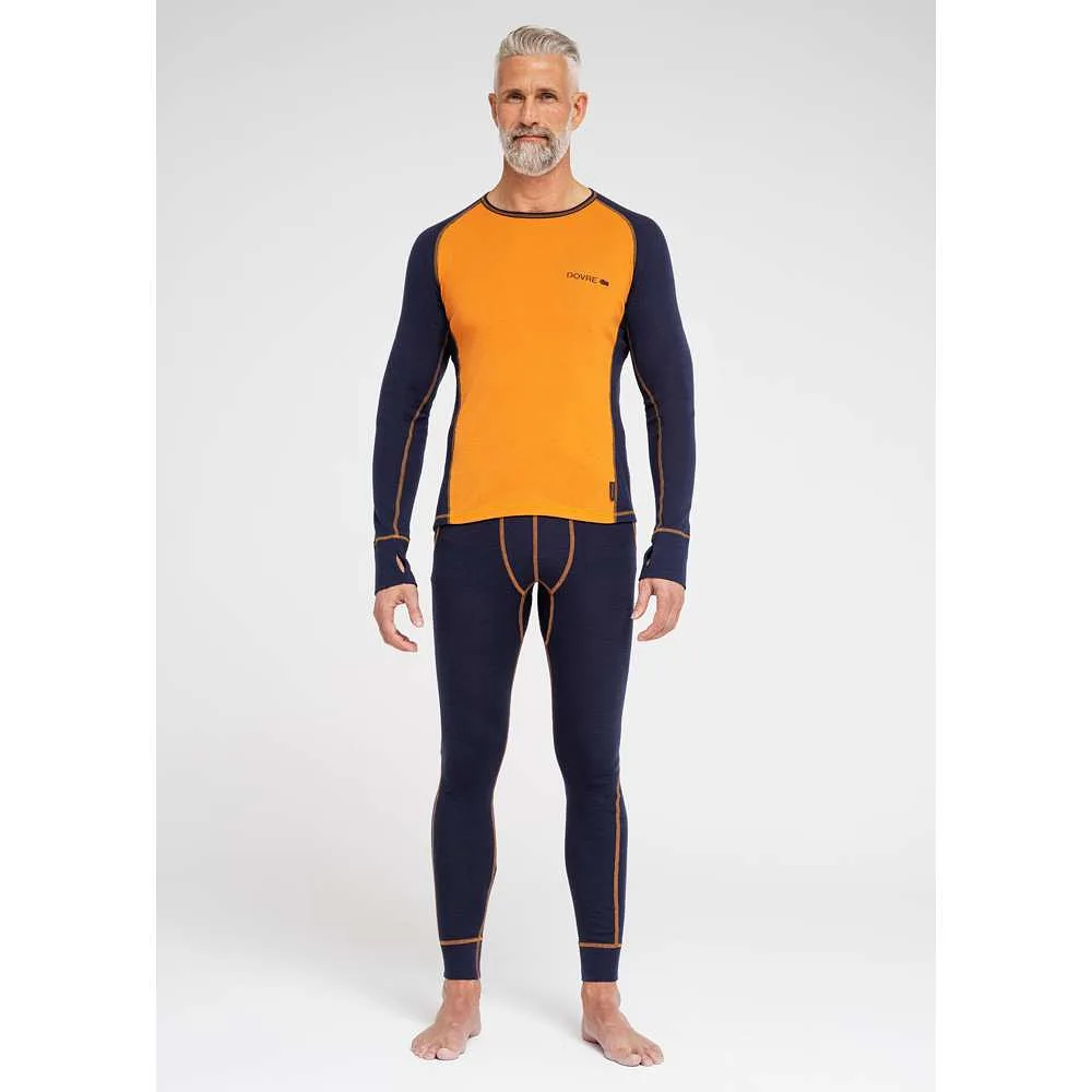 Ekologisk Ull, Long Johns, Navy