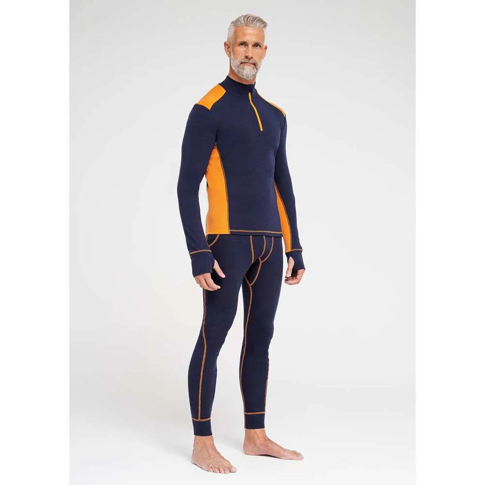 Ekologisk Ull, Long Johns, Navy