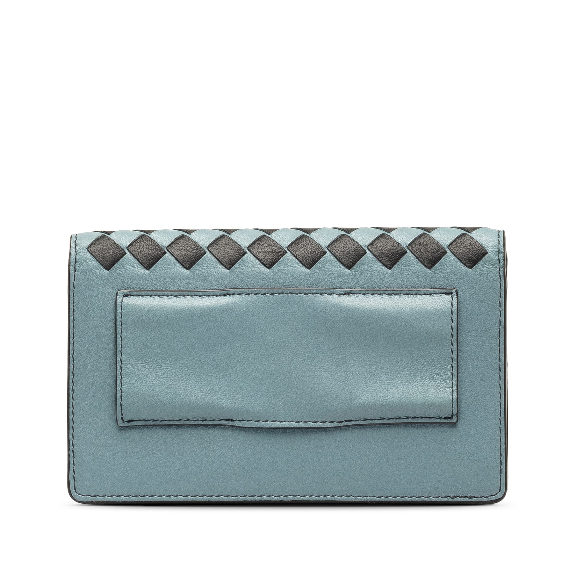 Bottega Veneta Intrecciato Flap Long Wallet