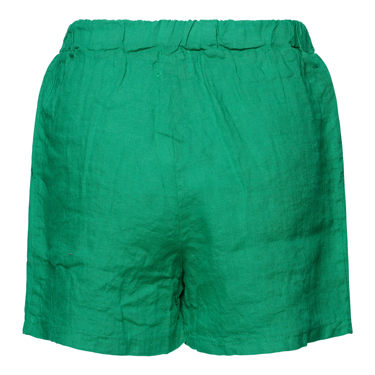 17691, Shorts, Linen - Apple Green