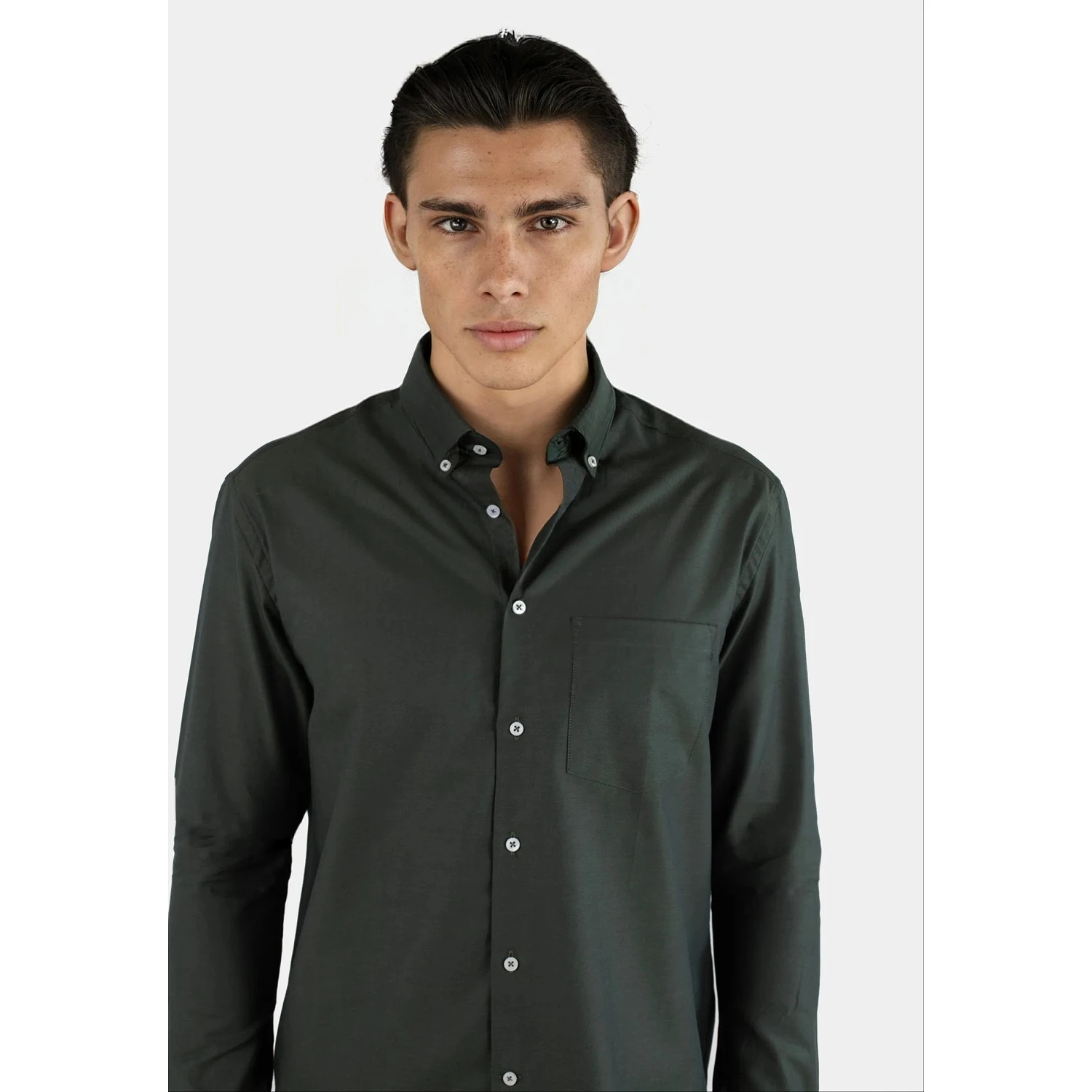 Mika Straight Shirt - Green