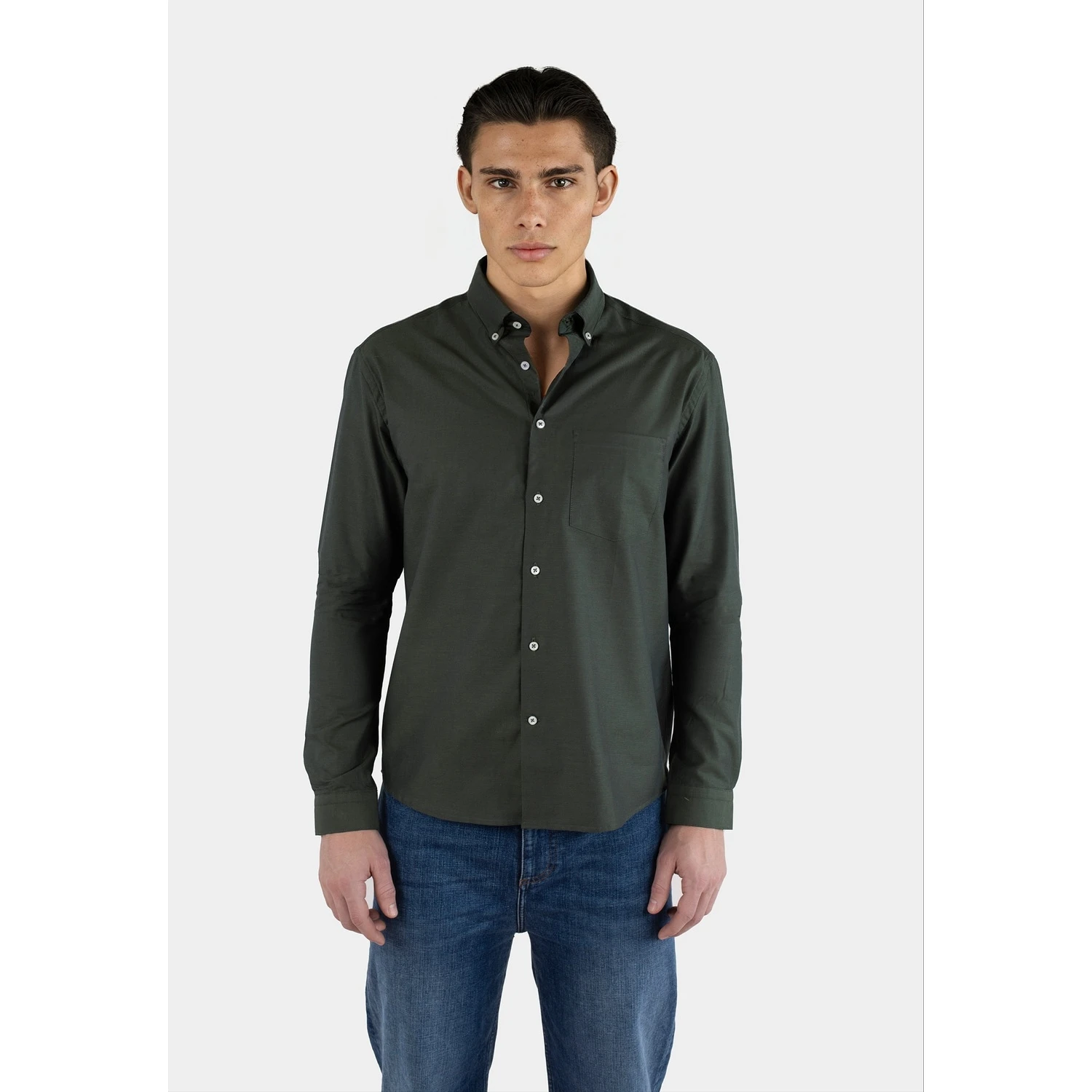 Mika Straight Shirt - Green