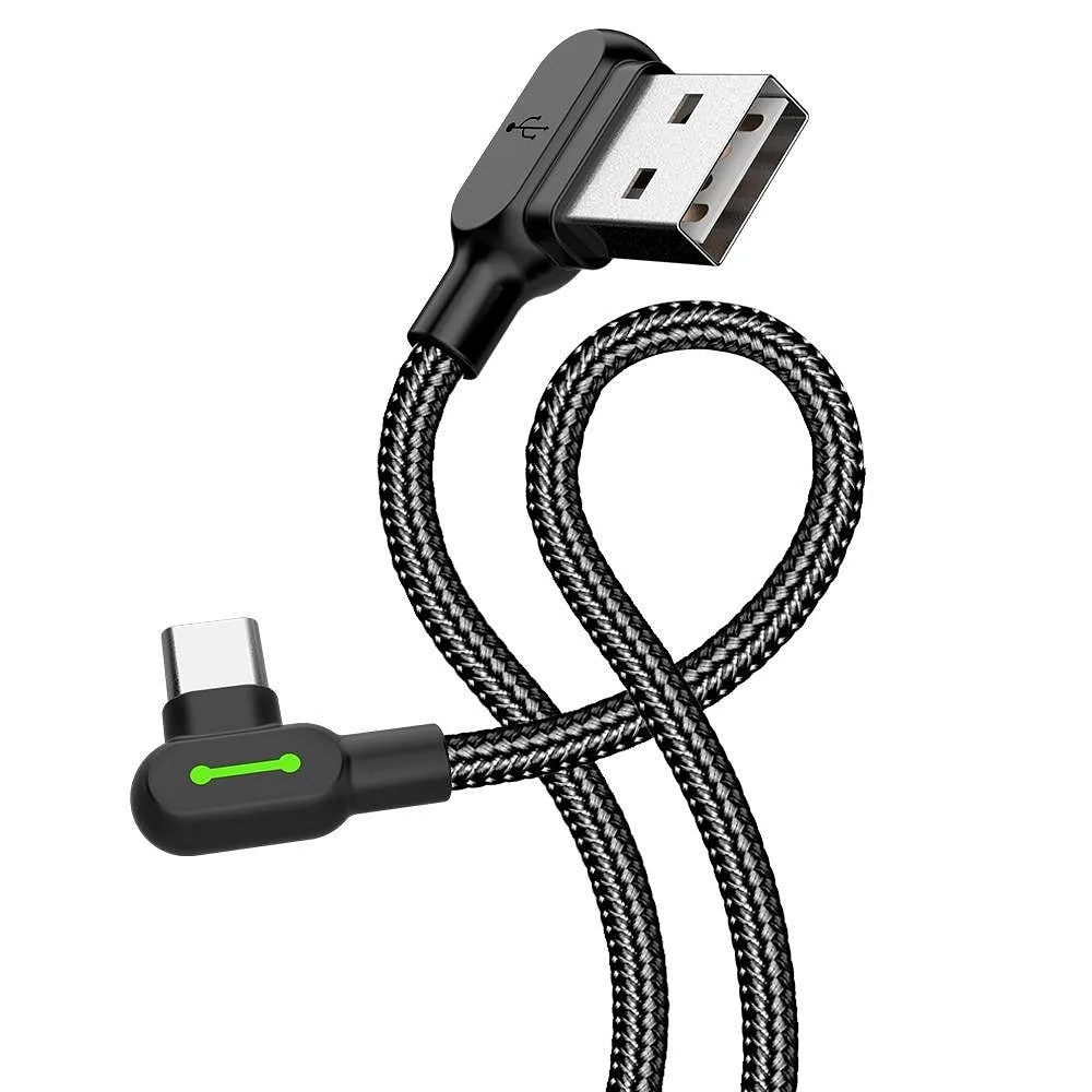 Vinklad Usb C Till Vinklad Usb A-kabel, 1,2m