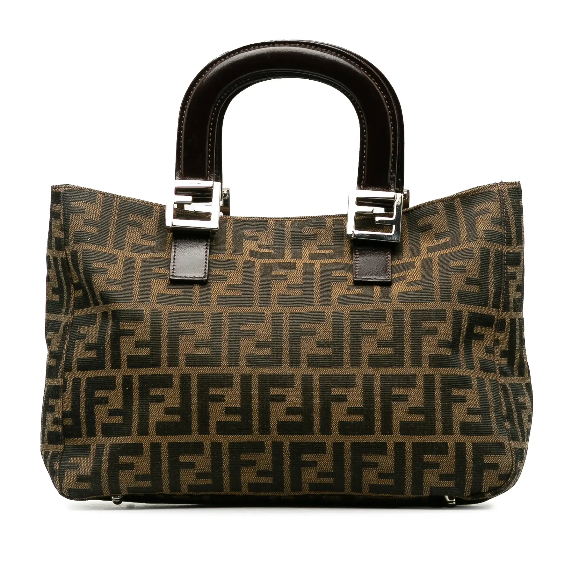 Fendi Zucca Twins Handbag