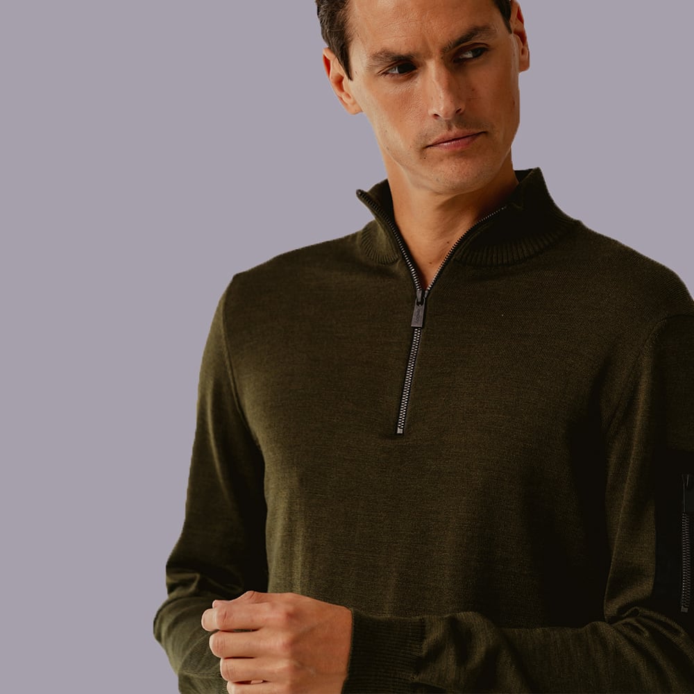 Lucca 1/2 Zip M