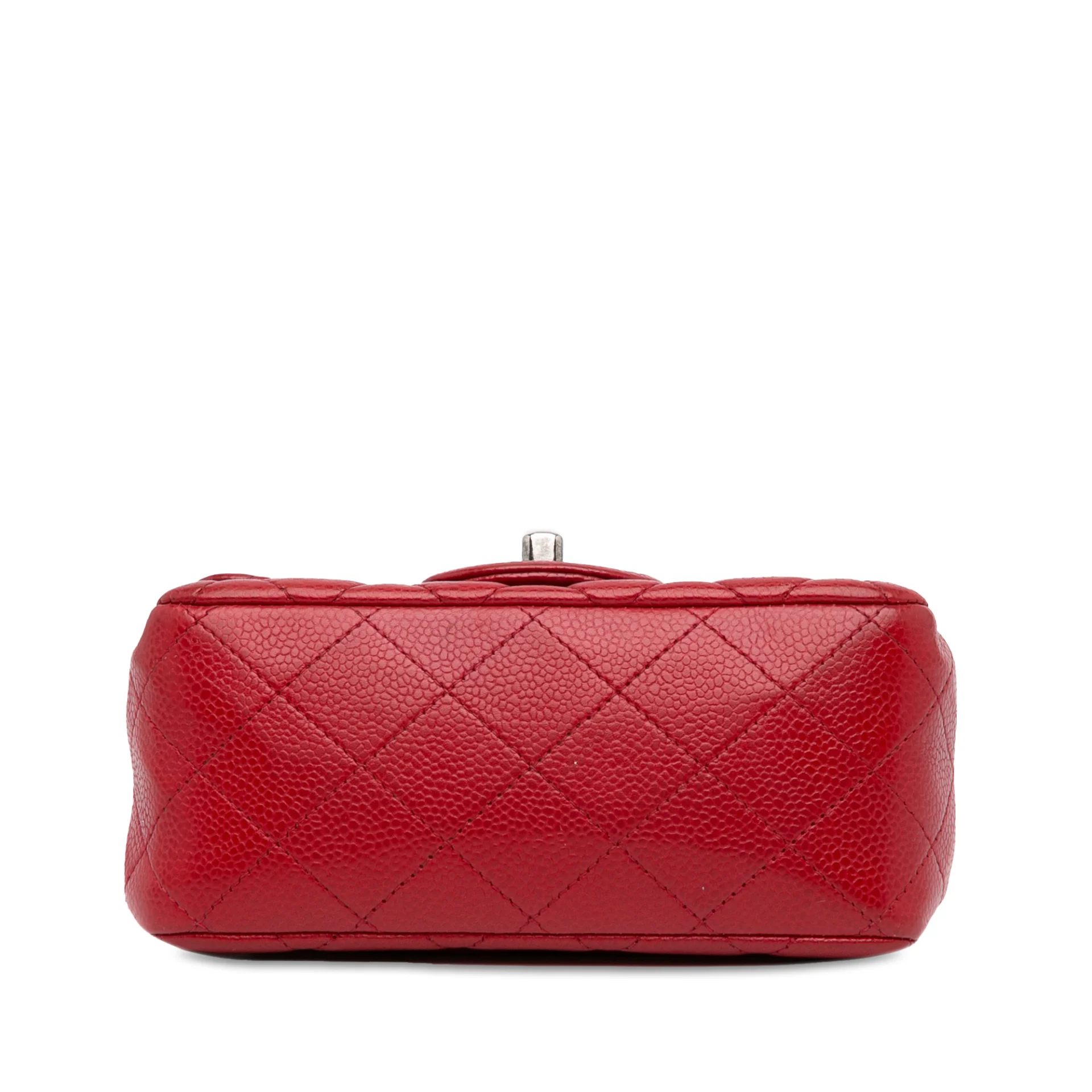 Chanel Mini Square Classic Caviar Single Flap