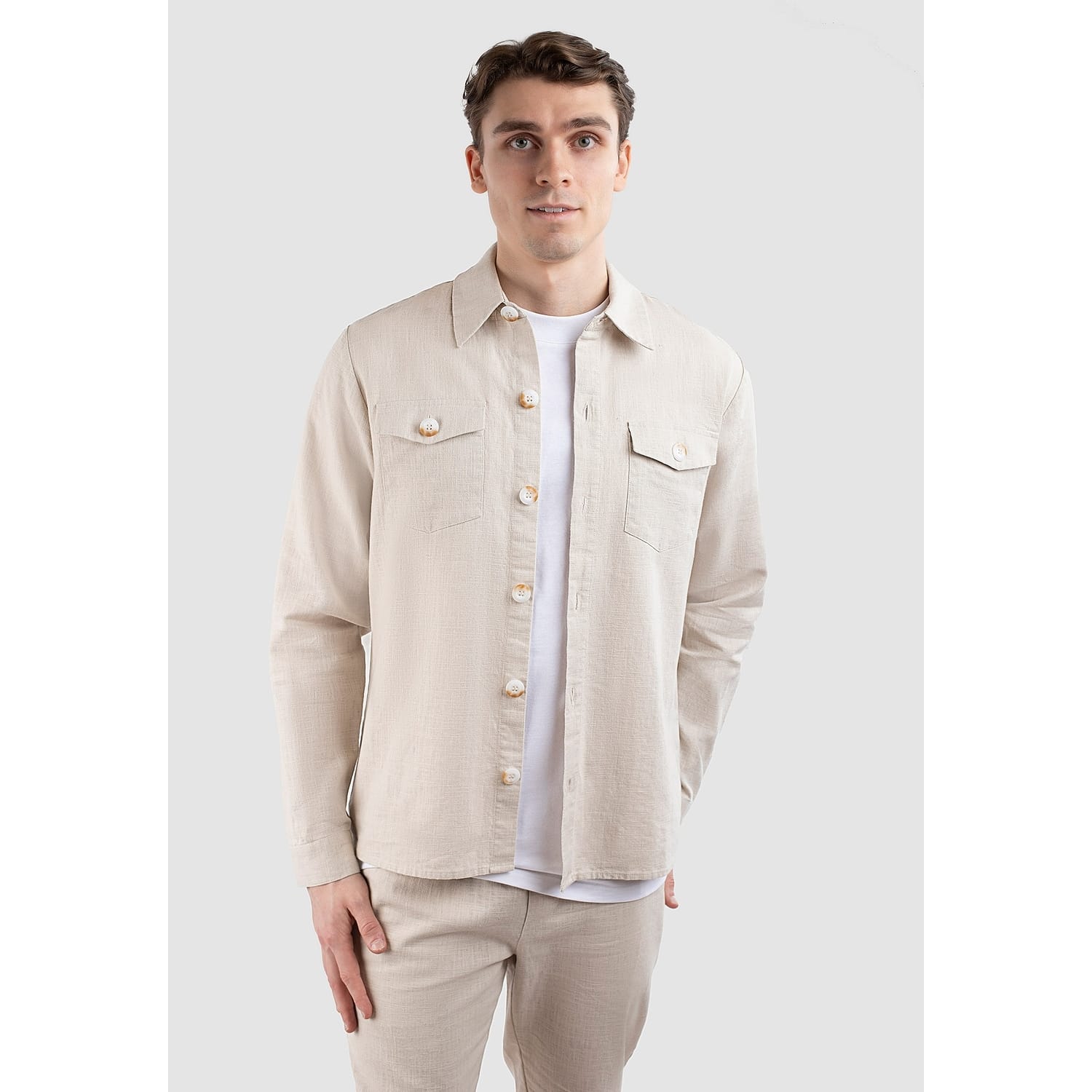 Dani Linen Overshirt