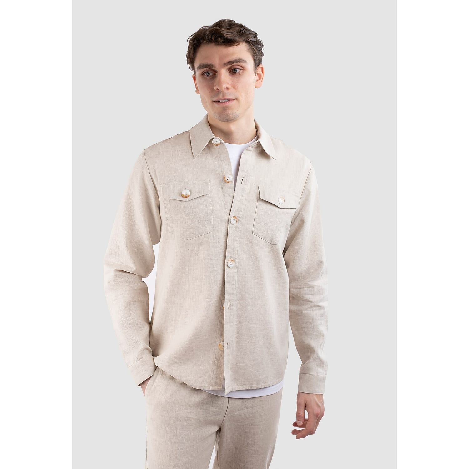 Dani Linen Overshirt