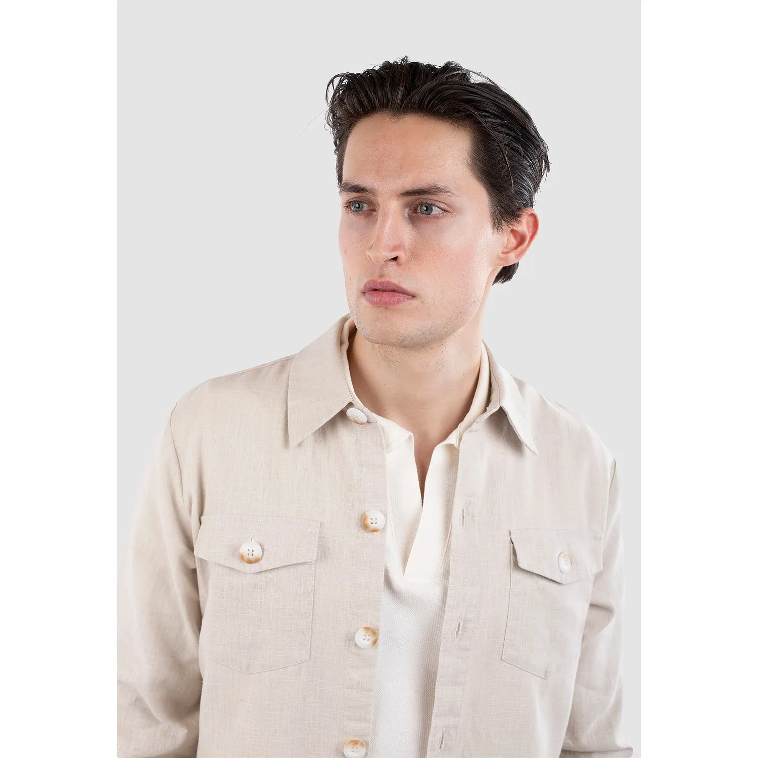 Dani Linen Overshirt