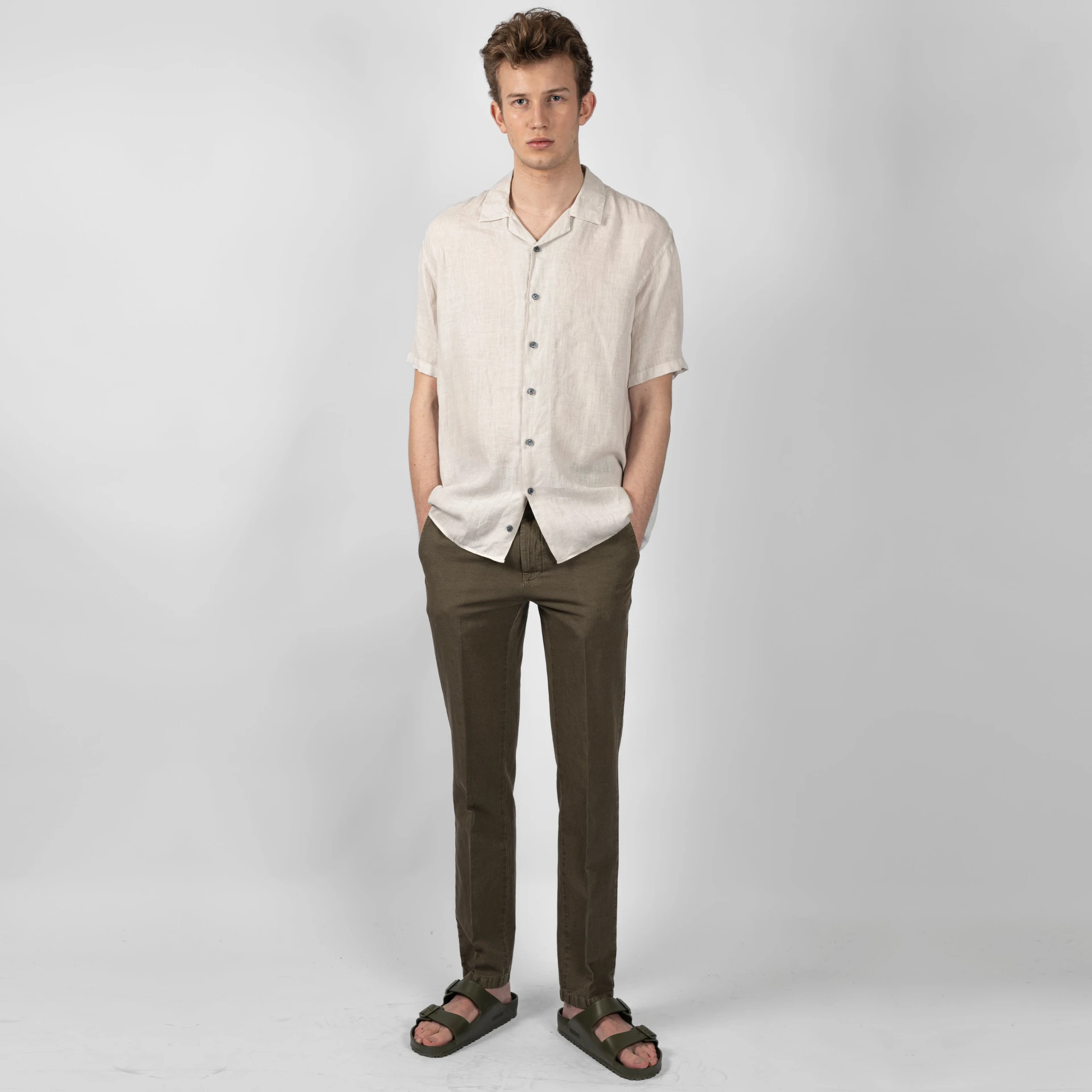 Camp Washed Linen Shirt