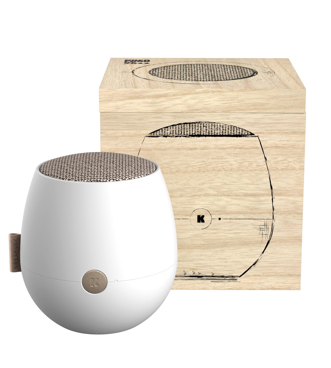 Ajazz Qi Högtalare Bluetooth Tws