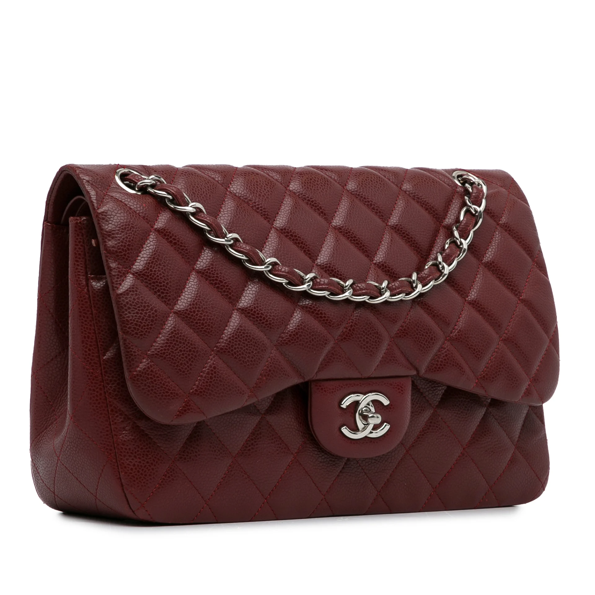 Chanel Jumbo Classic Caviar Double Flap