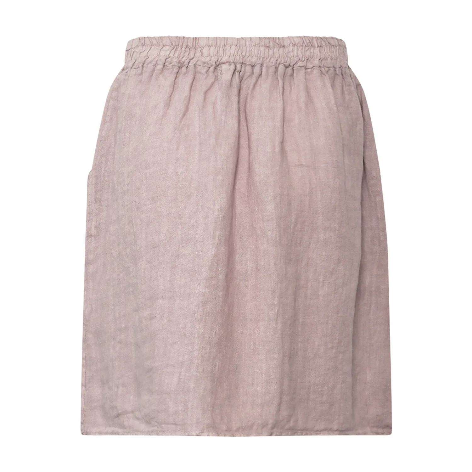 Hildur, Midi Skirt, Linen - Dust Lavender